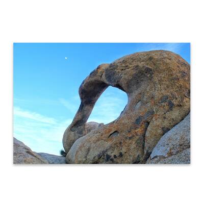 Noir Gallery Lone Pine California Desert Photo Metal Wall Art Print