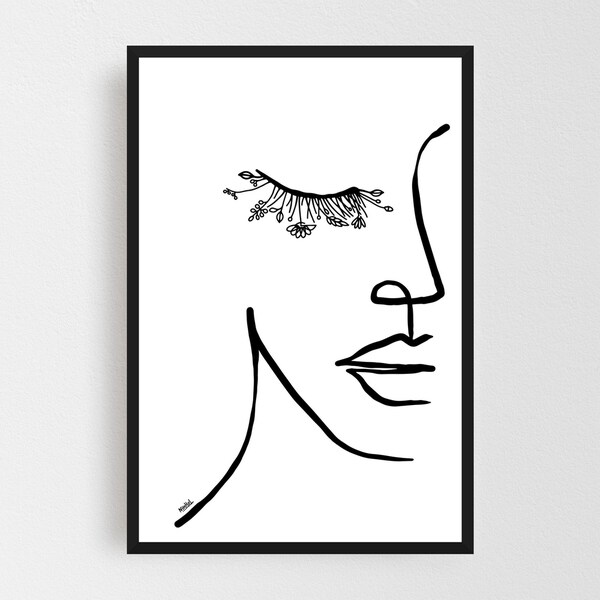 figurative line art