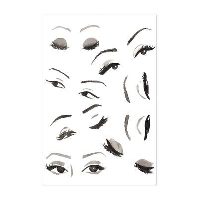 Noir Gallery Feminine Fashion Figurative Painting Unframed Art Print/Poster