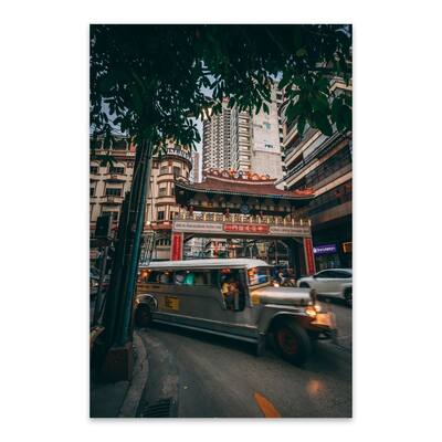 Noir Gallery Binondo Chinatown Manila Philippines Metal Wall Art Print