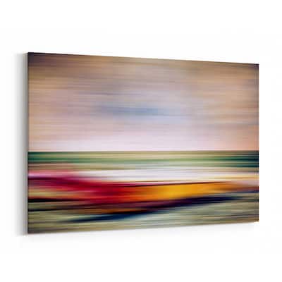 Noir Gallery Abstract Nautical Nature Photo Canvas Wall Art Print
