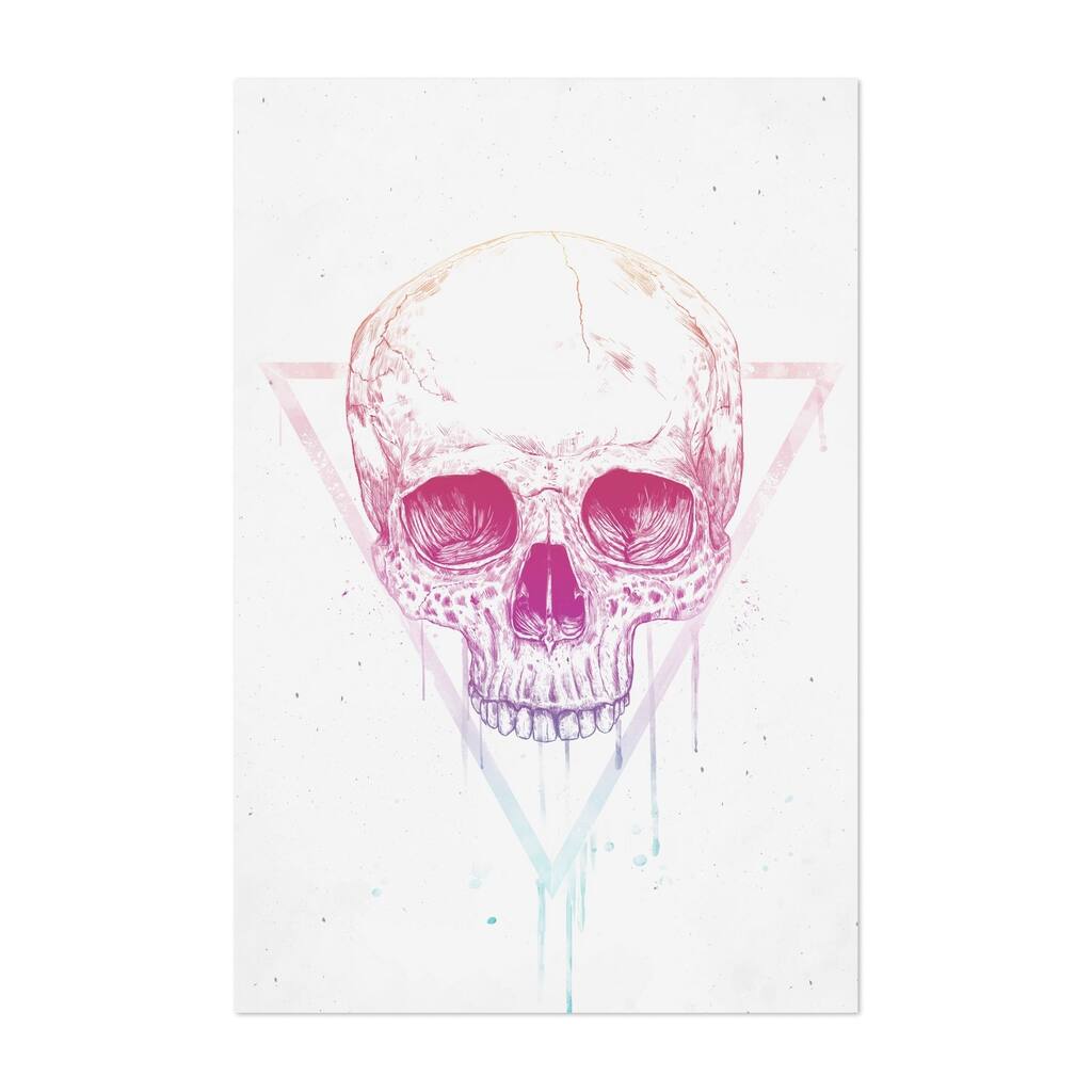 Noir Gallery Skull Illustration Unframed Art Print/Poster