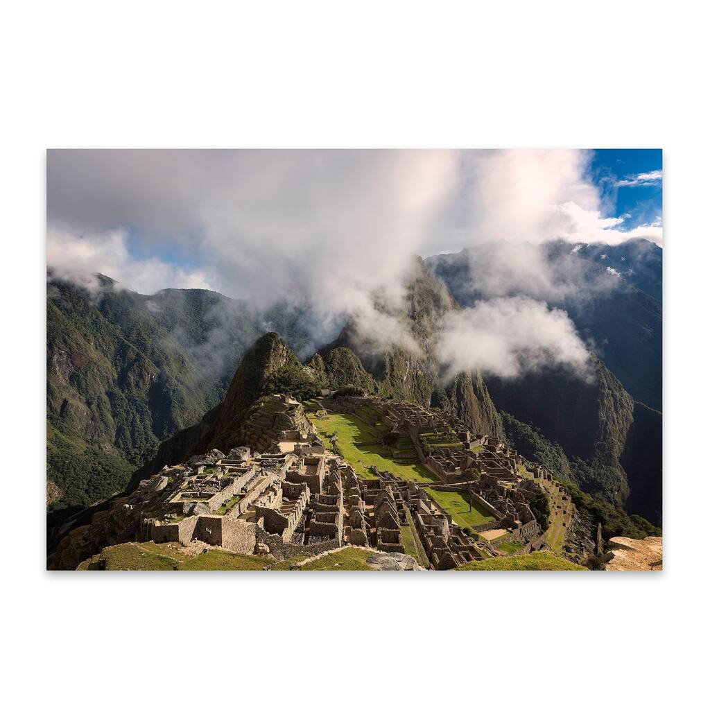 Noir Gallery Machu Picchu Peru Historic Photo Metal Wall Art Print