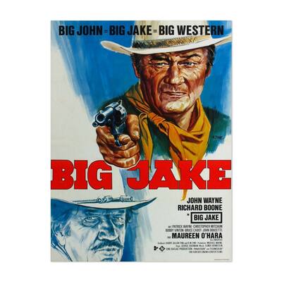 Noir Gallery Big Jake TV/Movie Unframed Art Print/Poster