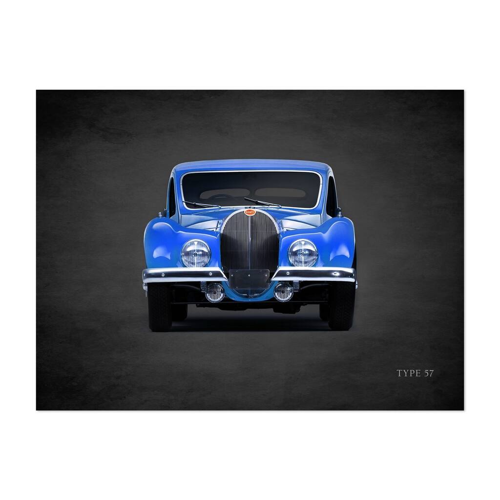 Noir Gallery Bugatti Cars Sports Unframed Art Print/Poster