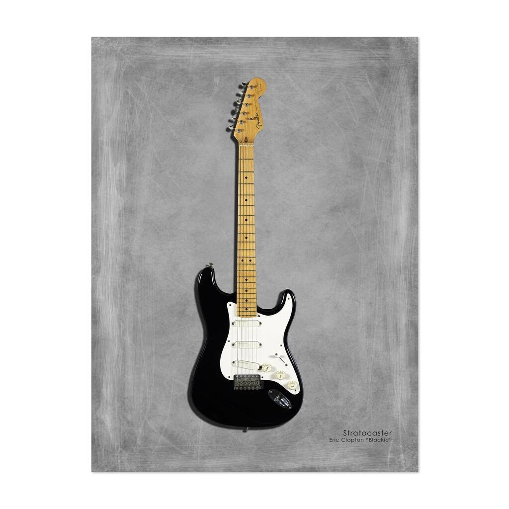 Noir Gallery Fender Eric Clapton Stratocaster Unframed Art Print/Poster