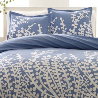 The Gray Barn Pinewood French Blue 3-Piece Duvet Cover Set. Opens flyout.