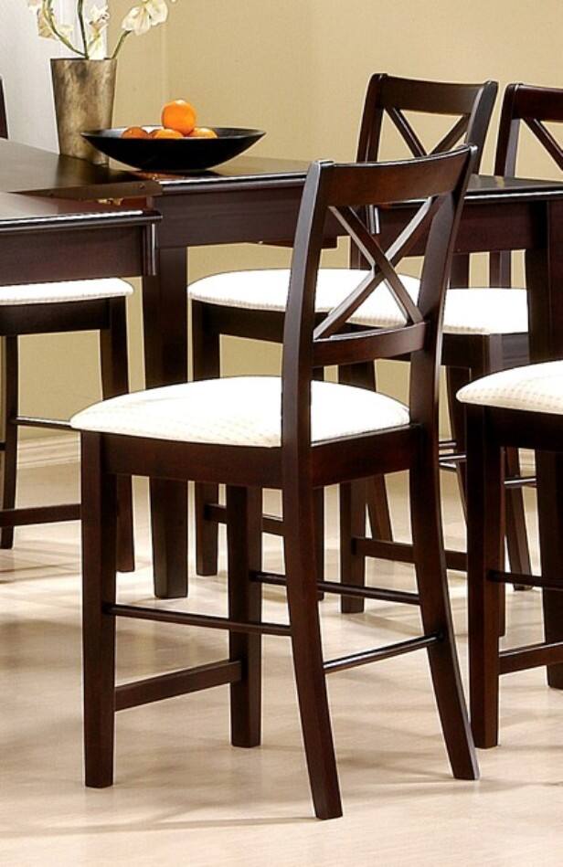 X-style Cappuccino Counter Stools (Set of 2)