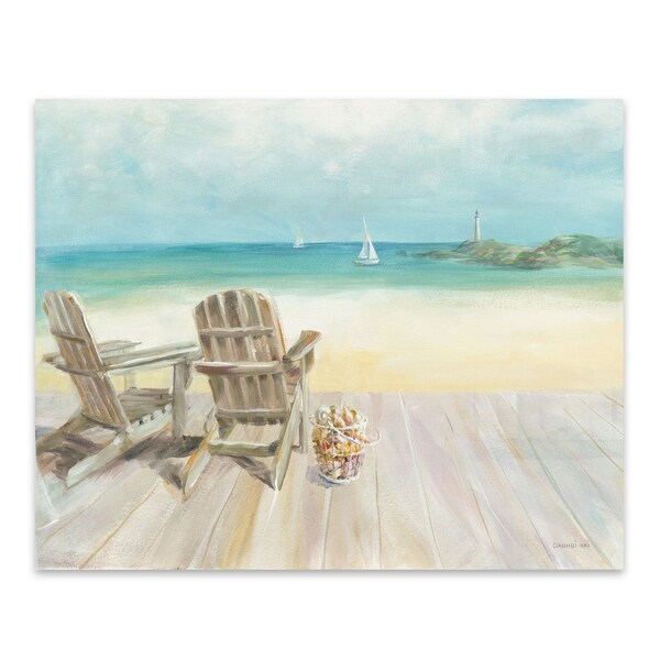 Shop Noir Gallery Beach Lighthouse Nautical Boat Metal Wall Art Print