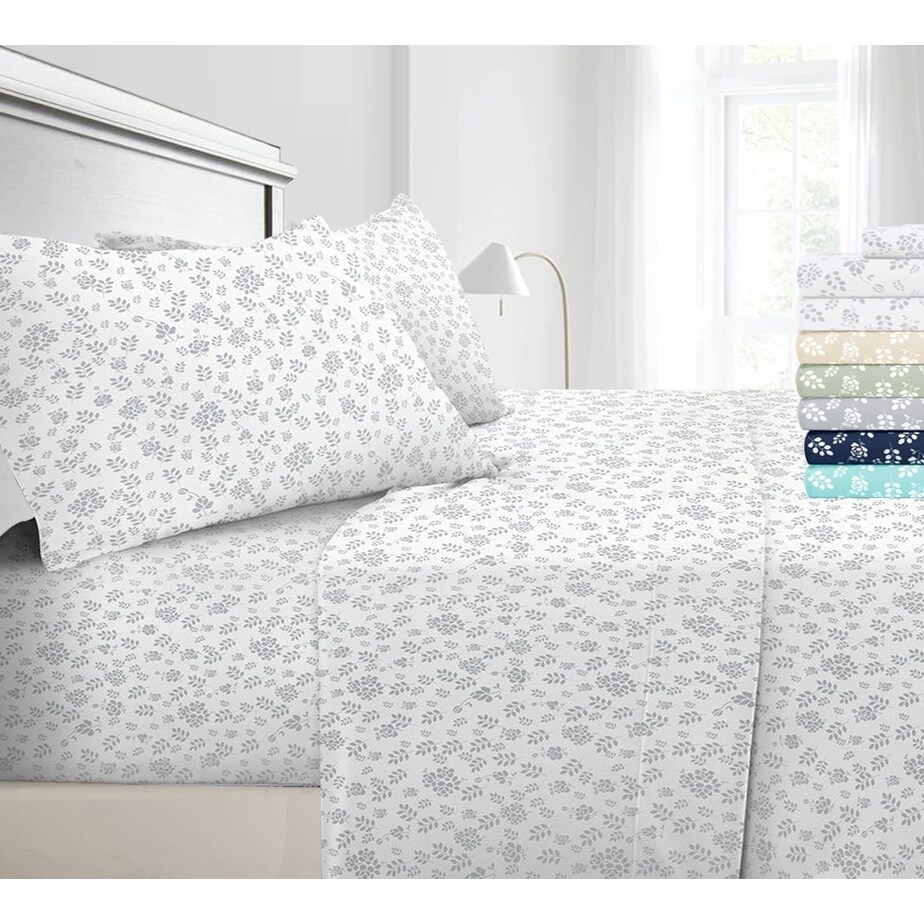 Lux Decor Collection Bed Sheets - Soft Microfiber Bedding Sheets