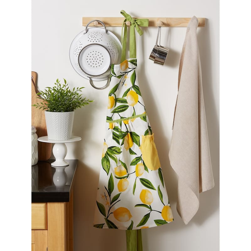 DII Lemon Bliss Kitchen Textiles, One Size Fits Most, Lemon Bliss, 1 Pieces