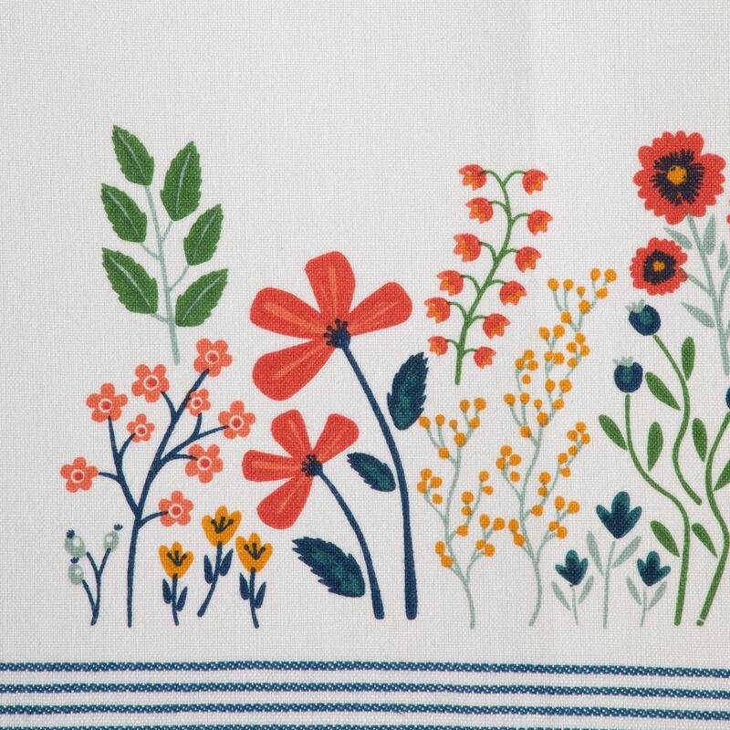 DII Flower Garden Kitchen Textiles, 14x108", Easter Garden, 1 Piece