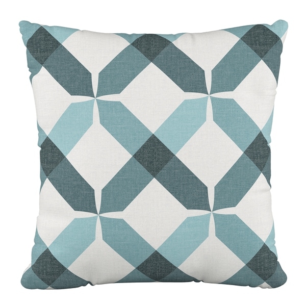 Skyline Furniture 18 x 18 Pillow in Hanna Teal