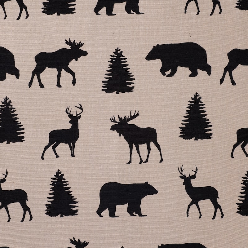 DII Mountain Trail Plaid Ktichen Textiles, 14x72", Mountain Trail, 1 Piece