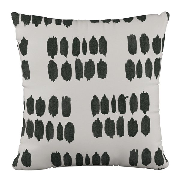 Skyline Furniture 18 x 18 Pillow in Inked Dot Cream