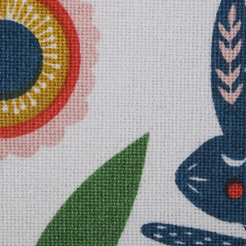 DII Easter Folk Garden Kitchen Textiles, 13x19", Easter Folk Garden, 6 Pieces
