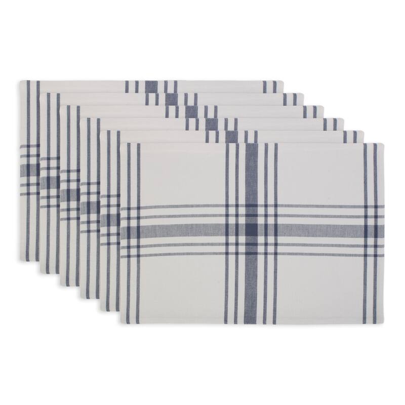 DII Home Sweet Farmhouse Kitchen Textiles, 13x19", Stone, 6 Pieces