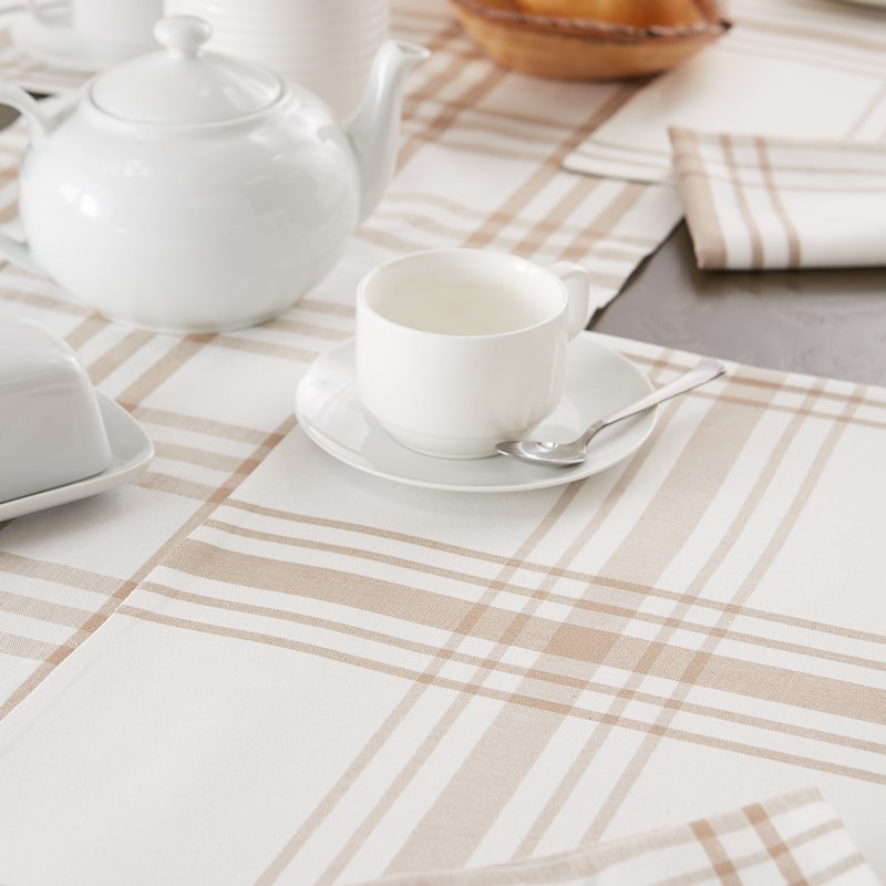 DII Home Sweet Farmhouse Kitchen Textiles, 13x19", Stone, 6 Pieces
