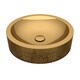 preview thumbnail 8 of 6, ANZZI Coronam Polished Brass 16 in. Handmade Vessel Sink