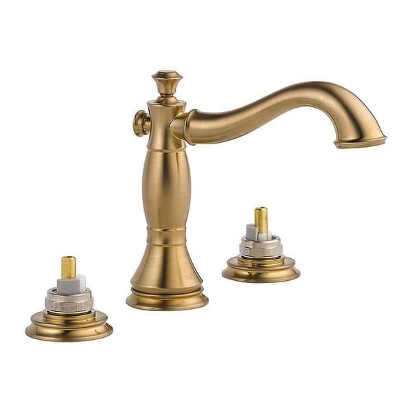Delta Wall Mounted Bathroom Faucet in Champagne Bronze - Bed Bath & Beyond  - 30483378