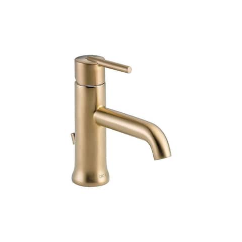 Delta Single Handle Lavatory Faucet - Metal Pop-Up in Champagne Bronze