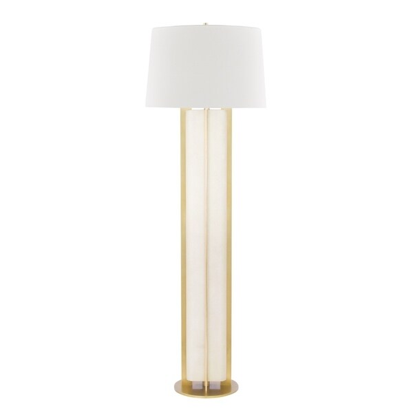 cream floor lamp shade