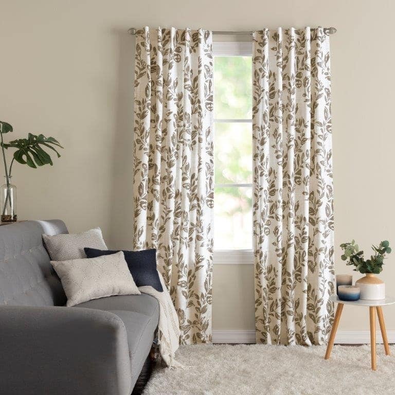 Miller Curtains Oswald Back Tab Blackout Panel - 42" x 95" - Taupe