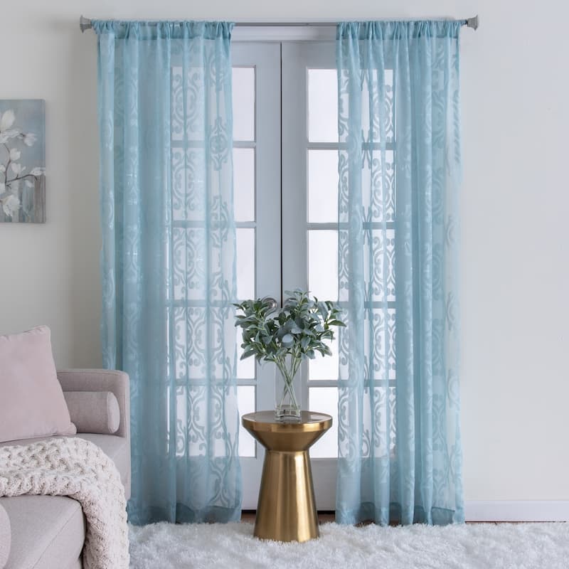 Miller Curtains Madison Rod Pocket Semi Sheer Panel