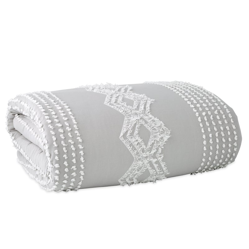 Porch & Den Midea Geometric Pattern Cotton Shams or Duvet Cover