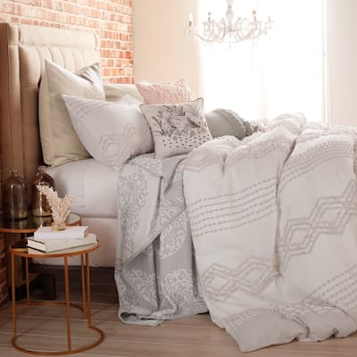 Porch & Den Midea Geometric Pattern Cotton Shams or Duvet Cover