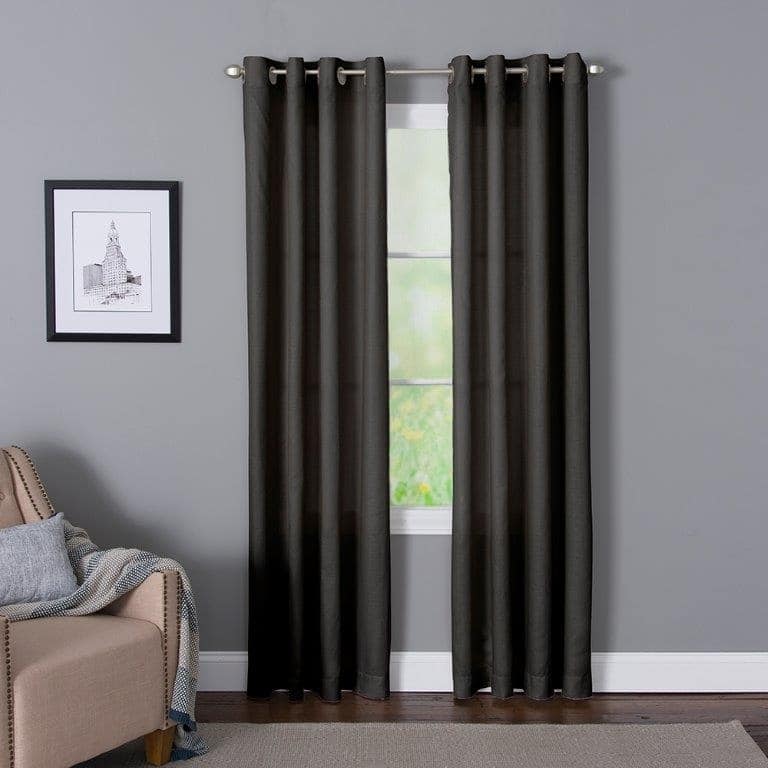 Miller Curtains Dalton Grommet Top Curtain Panel - On Sale - Bed Bath ...