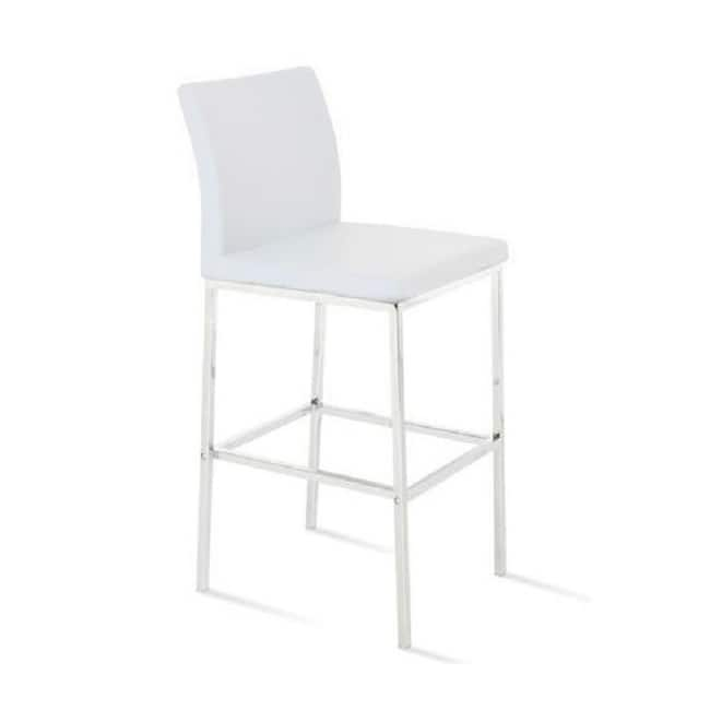 Mexx Stool - Bar Height/Counter height/Counter Height - White