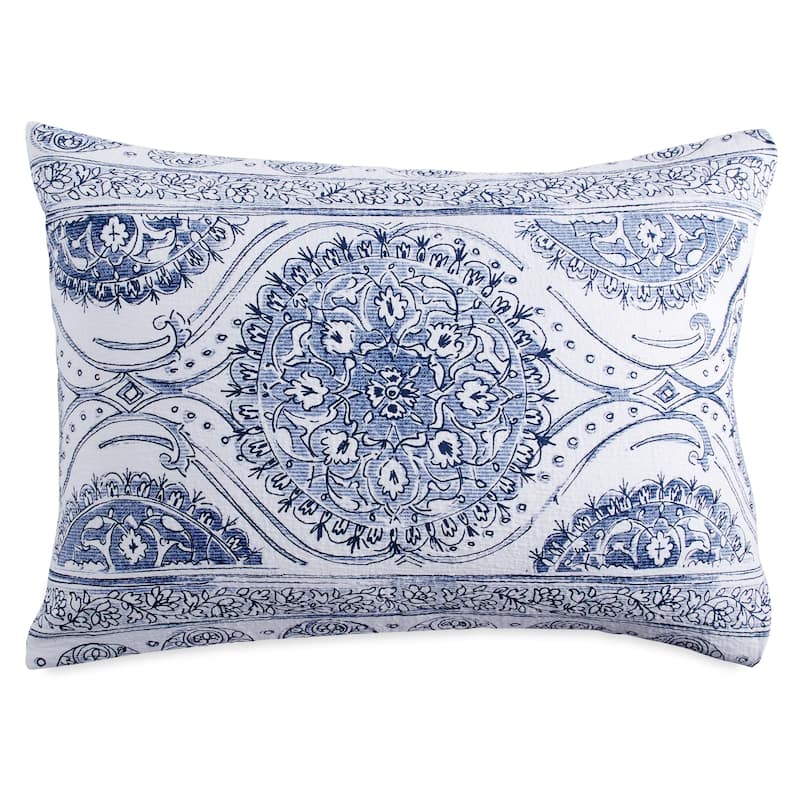 The Curated Nomad Fala Medallion Cotton Duvet Cover