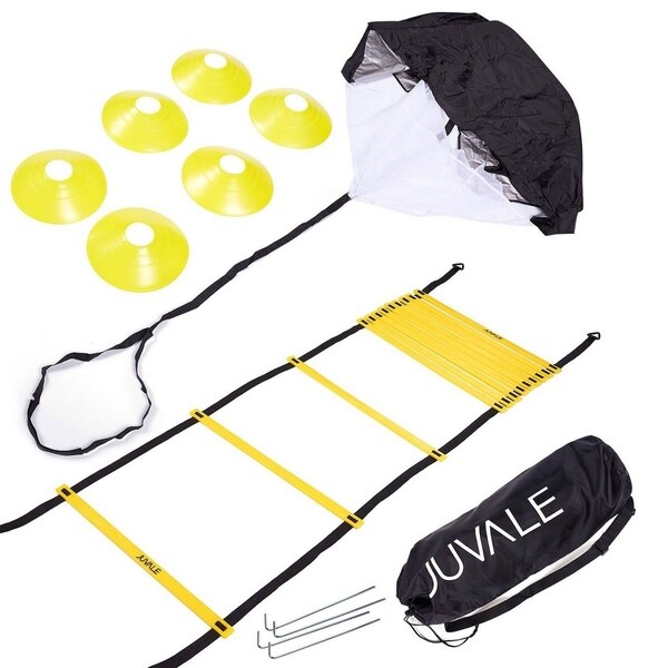 Carry Bag 6M 12 Rung And 10 Cones Arespark Agility Ladder Agility Set 