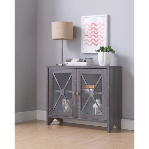Furniture of America Lyle Transitional Accent Cabinet With 1-Shelf