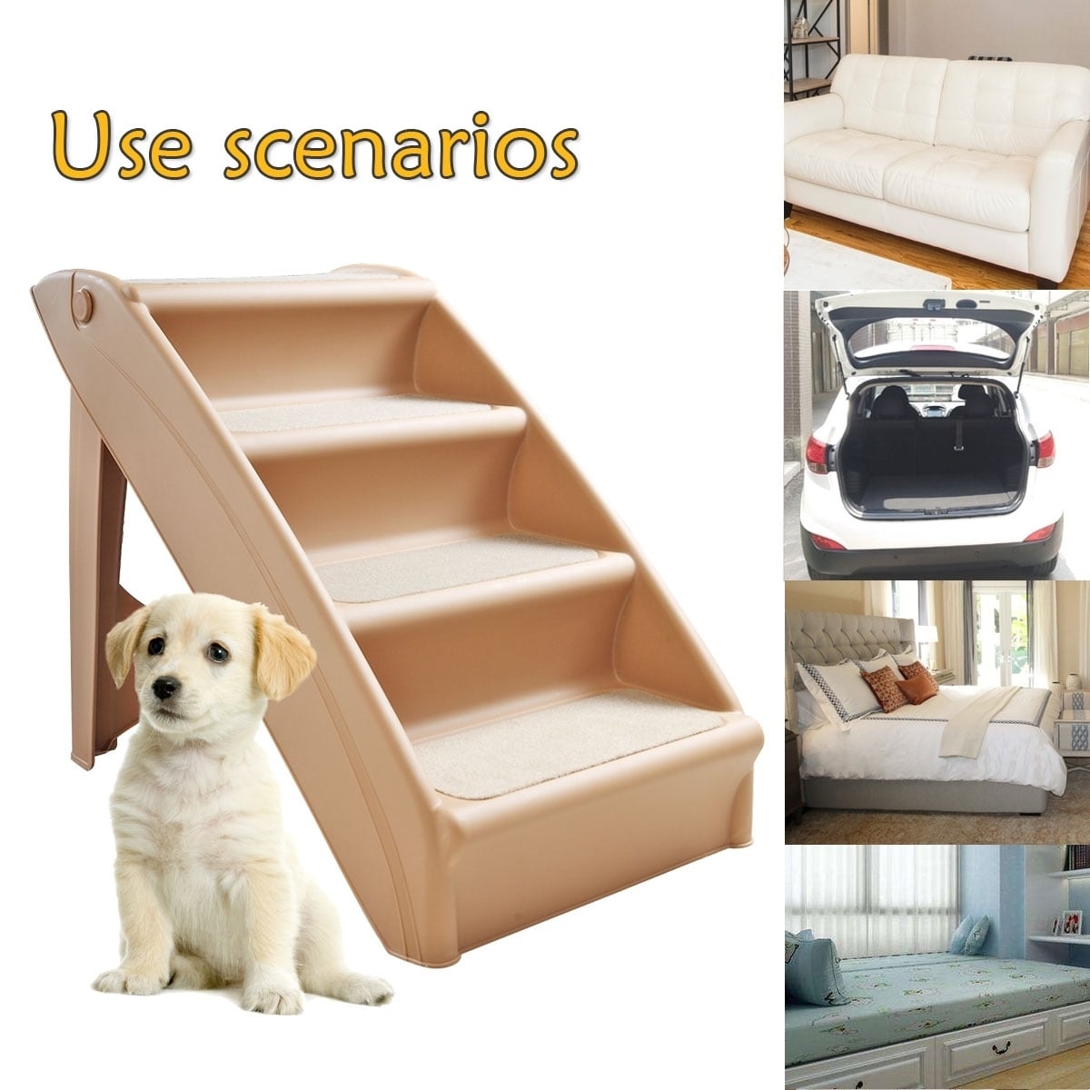 Pet gear easy step best sale bed stair