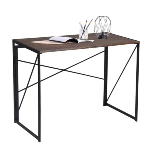 Shop Modern Small Computer Desk Foldable Writing Desk For Home