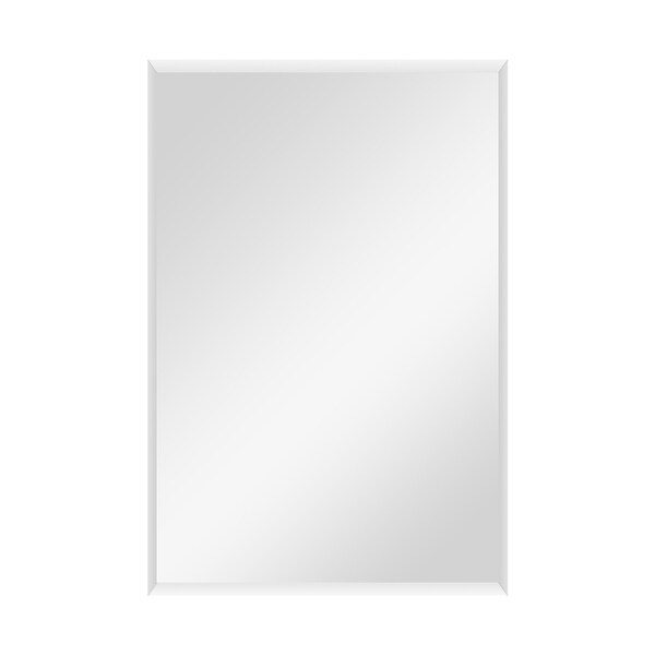 Traditional Beveled Frameless Bathroom / Vanity Mirror