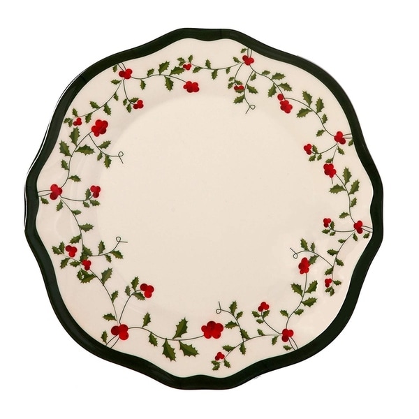 holiday melamine plates