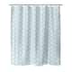 BIG POLKA DOTS LIGHT BLUE Shower Curtain by Kavka Designs