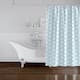 BIG POLKA DOTS LIGHT BLUE Shower Curtain by Kavka Designs