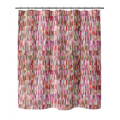 WEXLER GEO PINK MULTI Shower Curtain By Kavka Designs