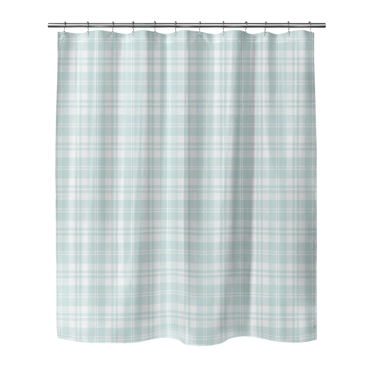 seafoam shower curtain &amp; rugs