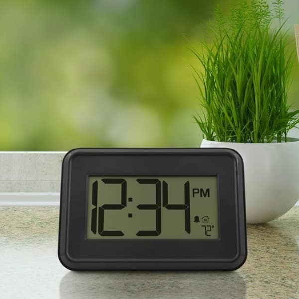 La Crosse Technology Digital Clock with Temperature & Timer - On Sale -  Overstock - 30500579