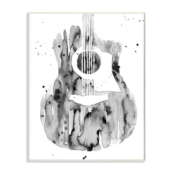 Shop Stupell Industries Abstract Guitar Watercolor Pattern