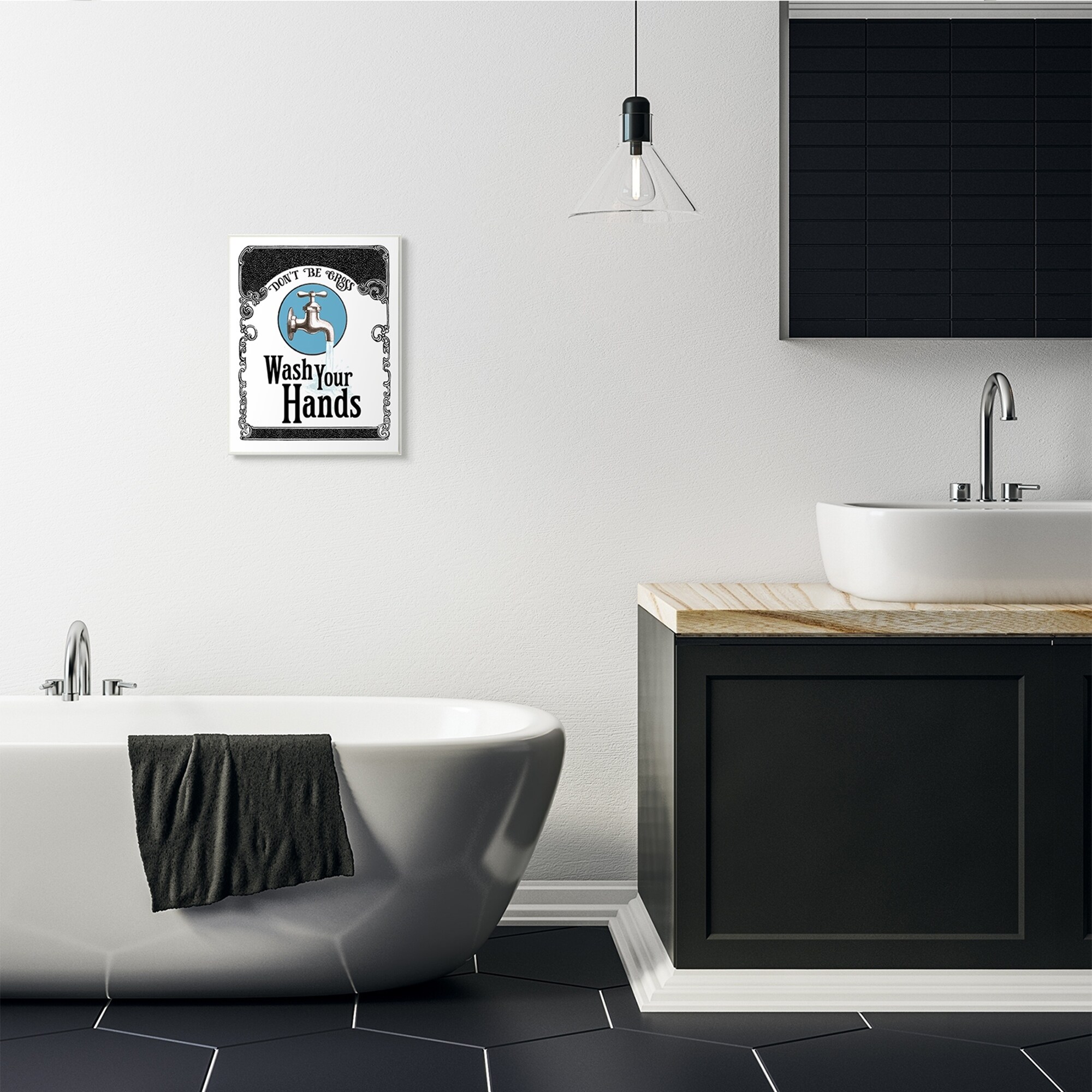 10 x 15 Black Stupell Industries Shake It More Than Twice Phrase Sassy Bathroom Quote Wall Art 10 x 15 Black Stupell Industries Shake It More Than Twice Phrase Sassy Bathroom Quote Wall Art