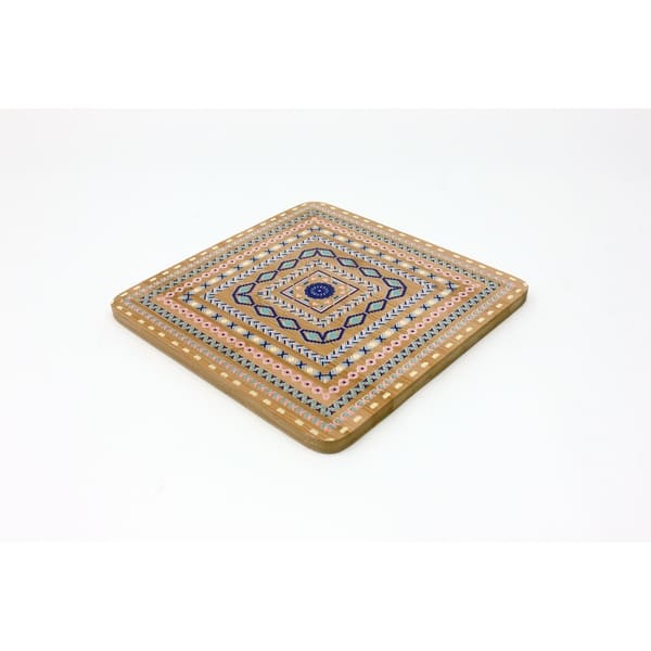 Bamboo MultiColored Trivets, Set of 4 Bed Bath & Beyond 30502580