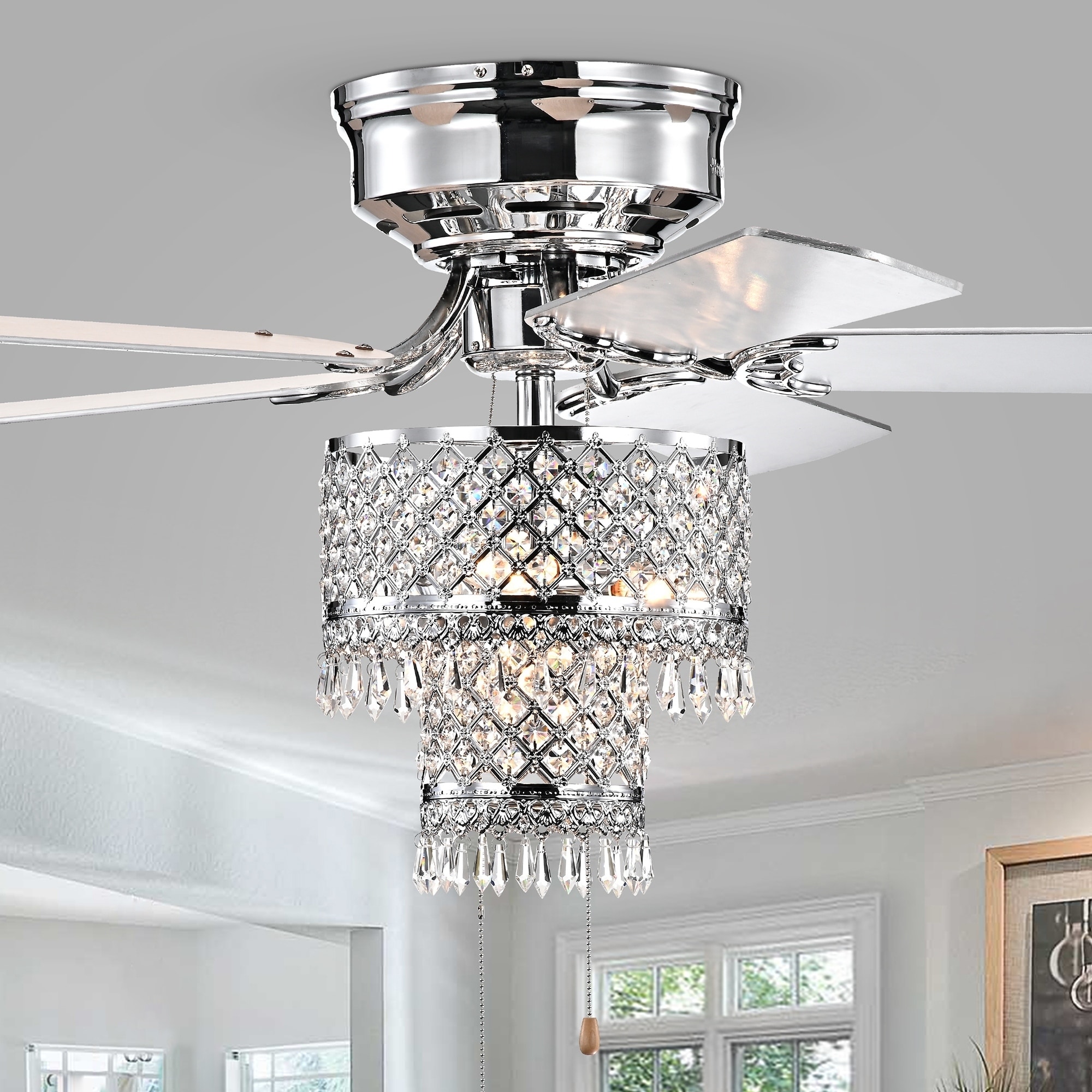 Warehouse of Tiffany Lawrence Pull-chain Ceiling Fan