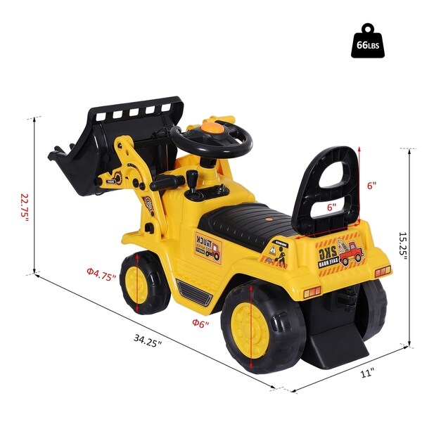 riding bulldozer toy