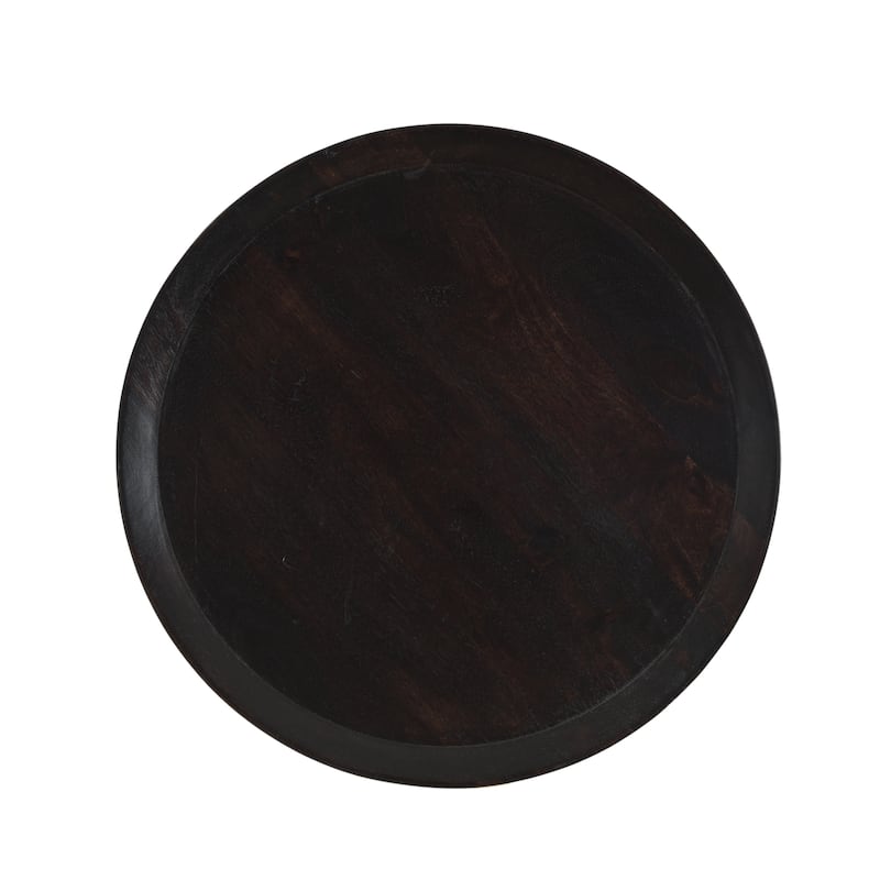 Prieur Boho Mango Wood End Table by Christopher Knight Home - 18.00" W x 18.00" D x 24.50" H